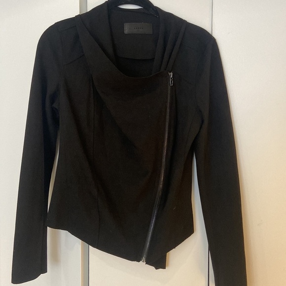 NWOT Asymmetrical black jacket from BlankNYC - Picture 2 of 6